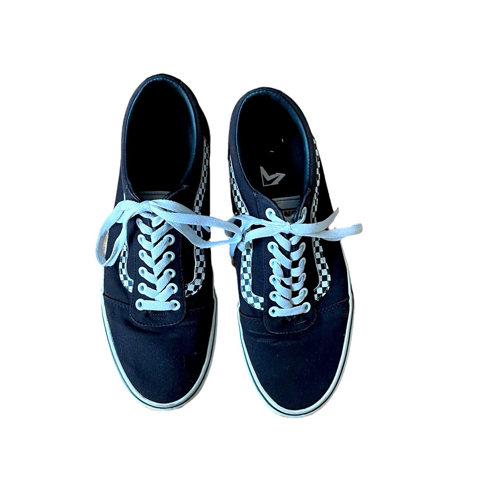 Vans Mens Skater Shoes Size 10 Black & White in Color
